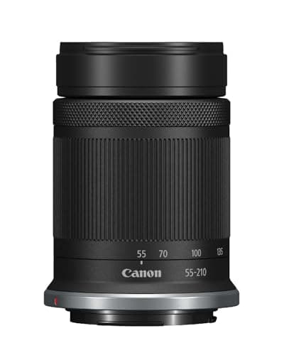 Image of Canon RF-S Lens 55-210mm F5-7.1 IS STM - Telephoto Zoom Camera Lens with 4.5 stop Optical Image Stabilizer for Travel, Sports & Wildlife | Canon EOS R APS-C Compatible Camera Lens