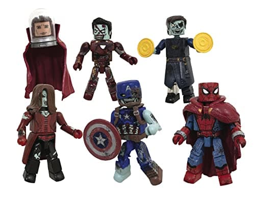 Image of Diamond Select - Dcd 40Th Marvel What If Zombie Minimates Px Box Set