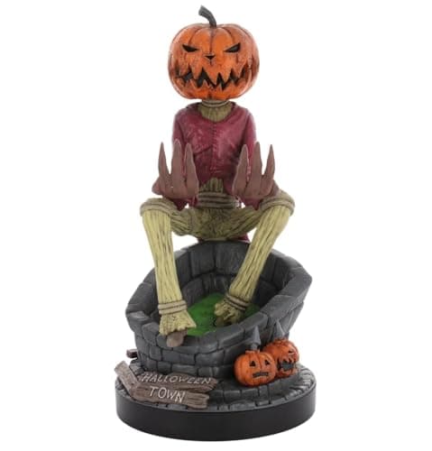 Image of Exquisite Gamiing The Nightmare Before Christmas: Jack Pumpkin King Cable Guy Controller Holder and Phone Stand