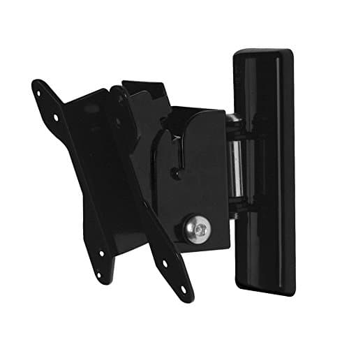 Image of B-Tech BT7518 Flat Screen Wall Mount with Tilt & Swivel in Piano Black