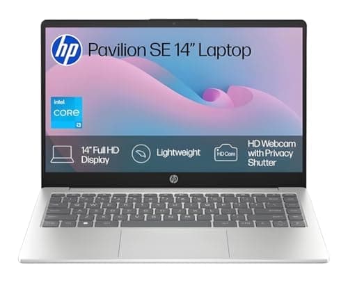 Image of HP Pavilion SE 14-ep0530sa 14" Laptop | Intel i3-N305 | 8GB RAM | 128GB Storage | Full HD Display | Dual Speakers | Windows 11 Home | Silver