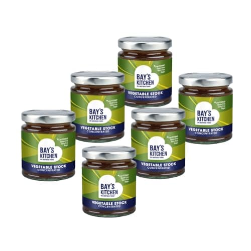 Image of Bay's Kitchen Concentrated Vegetable Stock, Case of 6 | Gluten & Dairy Free, Low FODMAP & Vegan