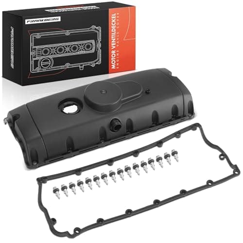 Image of Frankberg Engine Valve Cover Head with screw Valve cover gasket Compatible with Multiva.n V 7EF 7EM 7EN 7HF 7HM 7HN 2.5L 2003-2009 Replace# 070103469B