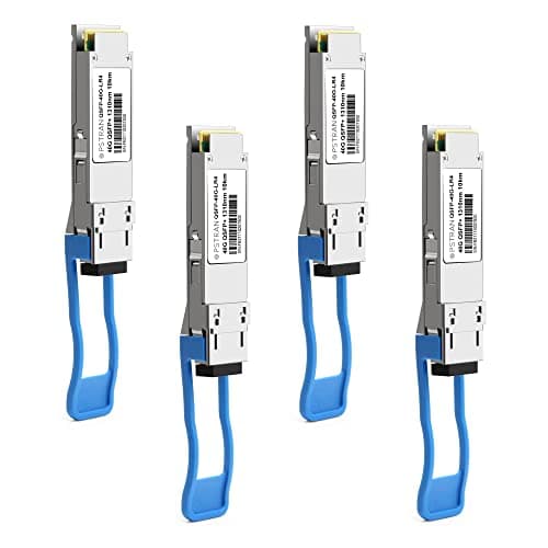 Image of OPSTRAN 40GBASE-LR4 QSFP+ Optical Transceiver Module Compatible with Cisco QSFP-40G-LR4 QSFP-40GE-LR4 Meraki MA-QSFP-40G-LR4 40G QSFP+ LR4 1310nm 10km DDM Duplex LC SMF 4 Pack
