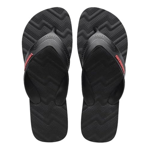Image of Havaianas Track Waves Men FlipFlop Black 8.5/9 UK