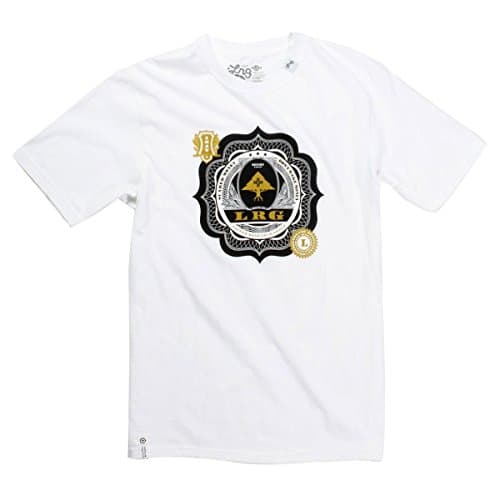 Image of LRG Men's Scared Money T-Shirt, White, XX-Large