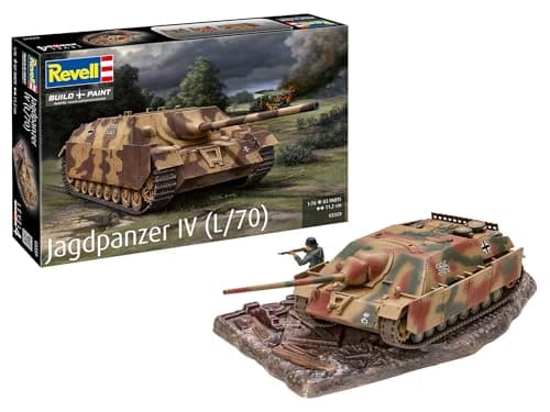 Image of Revell 03359 Jagdpanzer IV (L/70) 1:76 Scale Unbuilt/Unpainted Plastic Model Kit