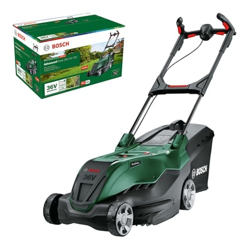 Image of Bosch Cordless Powerful Mower AdvancedRotak 36V-44-750 (for Mowing Your Lawn; 36 Volt System; Cutting Width: 44 cm; Without Battery)