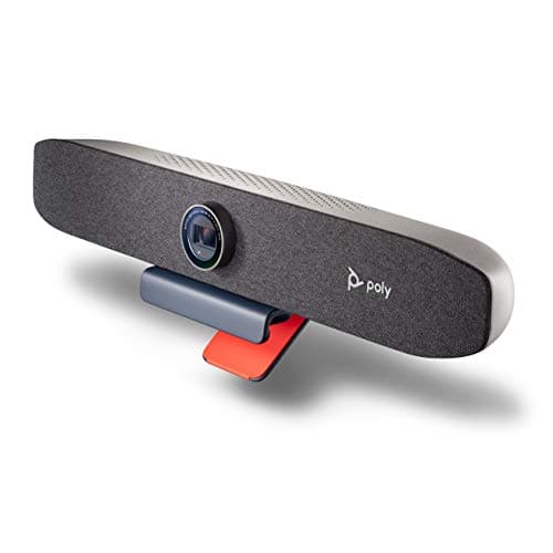 Image of Poly Studio P15 Personal 4K video bar - Perfect for Teams & Zoom calls (Renewed)