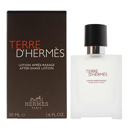 Image of Hermes Terre D'hermès Aftershave Lotion 50ml, White