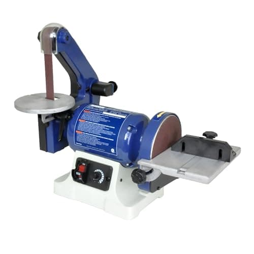Image of Rikon 1x30 Belt & 6" Disc Sander 240v - 50-161VS, Variable Speed, Includes PSA Discs, Dust Hood and Port