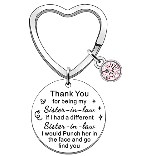 Image of FMCC Funny Sister in Law Gifts- Birthday Christmas Wedding Gifts for Sister in Law (If I Had Different)