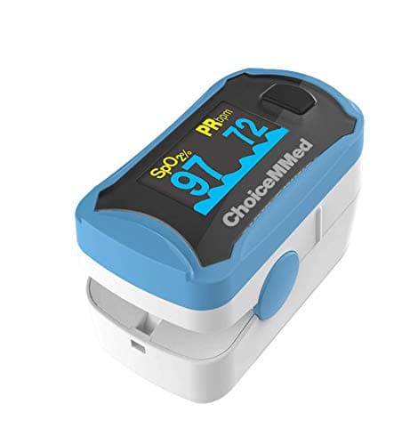 Image of ChoiceMMed Fingertip Pulse Oximeter MD300 C29 OLED Colour Display - Adults and Children