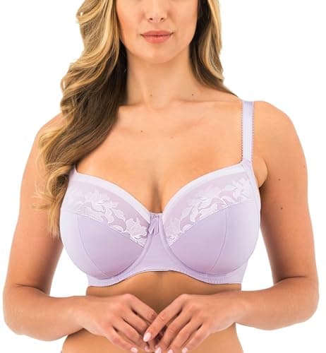 Image of Fantasie Women's Illusion Underwire Side Support Full Coverage Bra, Orchid, 36DD