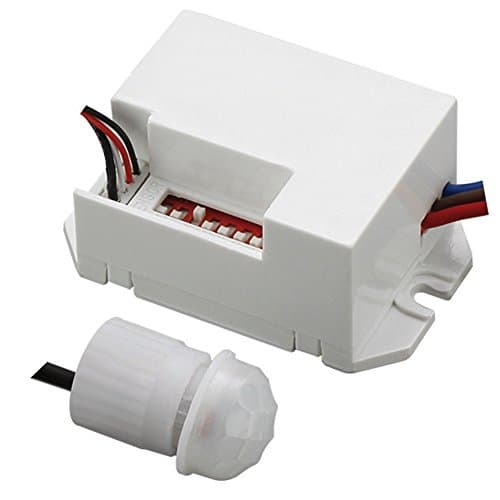 Image of Maclean Energy MCE32 800W Auto Switch Box w PIR Motion Detector Sensor Security Light