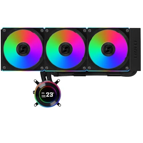 Image of Lian Li HydroShift II LCD-C 360R All In One CPU Cooler 360mm - Black