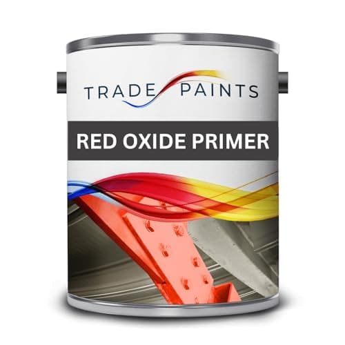 Image of paints4trade Red Oxide Metal Primer – 2.5L - Anti-Corrosive Protective Coating for Metal, Steel & Iron | Excellent Adhesion, Rust Prevention, Interior & Exterior Use