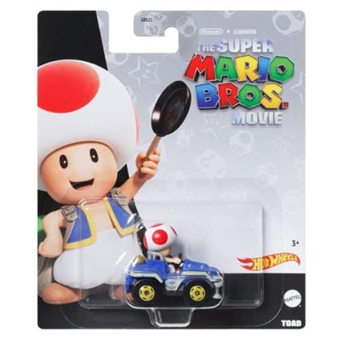Image of Hot Wheels The Super Mario Bros Movie - Toad