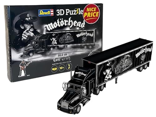 Image of Revell 3D Puzzle 00173 Motörhead Tour Truck 128 Pieces, Highly Detailed, 58cm in length, Fun & Easy To Build