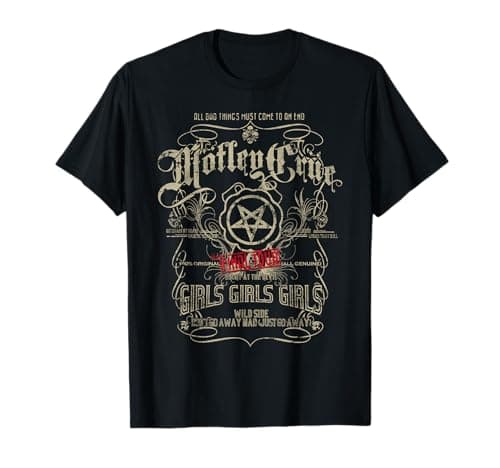Image of Mötley Crüe It's Over Vintage T-Shirt