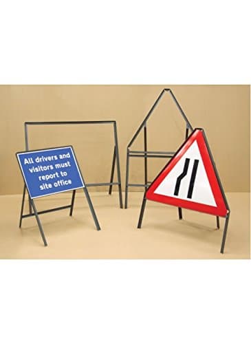 Image of Caledonia Signs 58757 Road Sign Frame, 600 mm Triangle, 450 mm Legs