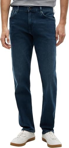 Image of Tommy Hilfiger Men's CORE Denton Tinted Blue MW0MW39035 Straight, Denim, 32W / 30L