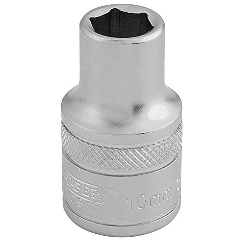 Image of Draper 16598 1/2" Square Drive 6 Point Socket, 10mm Size
