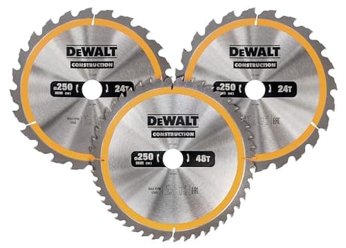 Image of DEWALT DT1963-QZ Construction Circular Saw Blade, 250 x 30 mm, Softwood / Composite