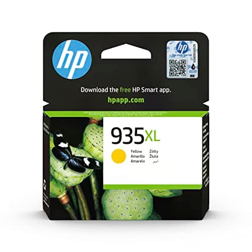 Image of HP 935XL Yellow Original Ink Cartridge (C2P26AE) – Works with: OfficeJet Pro 6230, 6820, 6830 Printers