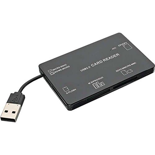 Image of InLine 76636 A Pocket Version USB 2.0 Multi Card Reader – Black
