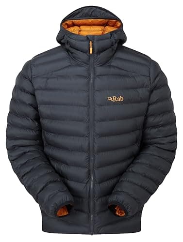 Image of Rab Men's Cirrus Alpine Jacket - Lightweight Insulated Coat for Climbing & Mountaineering - Beluga - X-Large