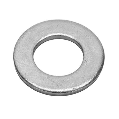 Image of Sealey FWA1428 Flat Washer M14 x 28mm Form A Zinc DIN 125 Pack of 50