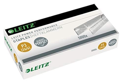 Image of Leitz Power Performance P3 26/6 Staples - Silver, Pack of 5,000