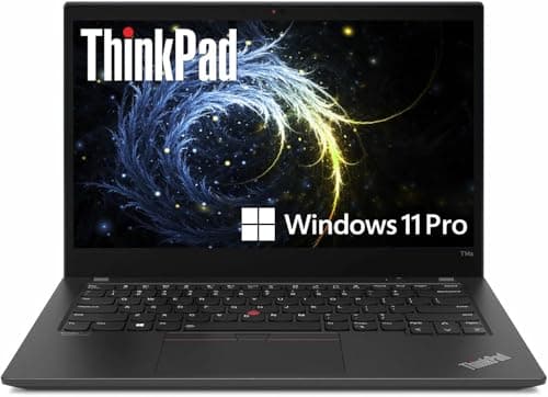 Image of Lenovo Thinkpad T14s Gen 2 Business Laptop, 14-Inch FHD Notebook, Intel Core i5-1145G7, 16GB RAM, 512GB SSD, US QWERTY Keyboard, Windows 11 Pro (Renewed)