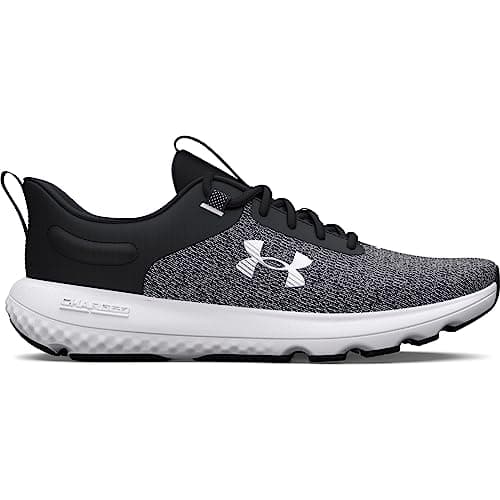 Image of Under Armour Men's Charged Revitalize Cross Trainer, (001) Black/Black/White,9 UK