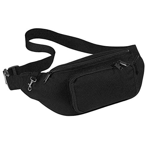 Image of Quadra QD12 Belt Bag - Black - Stylish and Practical Waist Bag