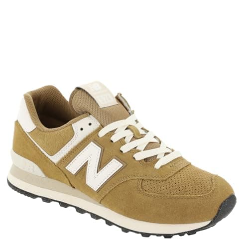 Image of New Balance Unisex-Adult 574 V2 Sneaker, Desert Clay/Sea Salt, 11.5 Women/10 Men