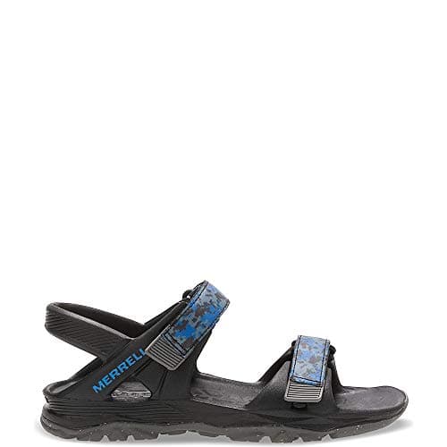 Image of Merrell Boys' Ml-Hydro Drift Hiking Sandals, Black (Black/Navy), 3 UK 35 EU