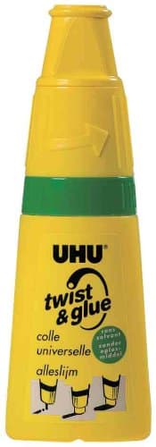 Image of UHU Twist & Glue 35 ml Universal Glue Bottles (Pack of 12 Renature Solvent Free