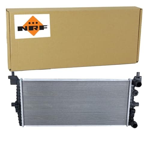 Image of NRF 550066 Radiator Engine Cooling Water Cooler Engine Cooler Mesh Width 257 mm Net Length 588 mm Net Depth 26 mm