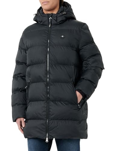 Image of GANT Active Cloud Mid Length Jacket, black, XXL
