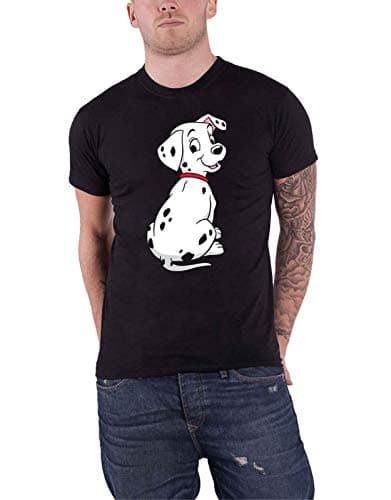 Image of T-Shirt # Xxl Unisex Black # 101 Dalmations - Dalmation Pose