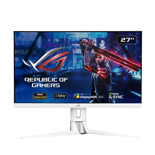 Image of ROG Strix XG27AQ-W IPS Gaming Monitor – 27 inch 2K QHD (2560x1440), Fast IPS, Overclockable 170Hz (Above 144Hz), 1ms (GTG), ELMB SYNC, G-SYNC Compatible, DisplayHDR™ 400