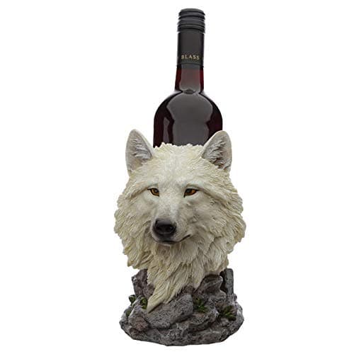 Image of HoitoDeals 1Pcs White Dream Walker Protector of the North Wolf Bottle Holder For Home Decor Novelty Gift Item
