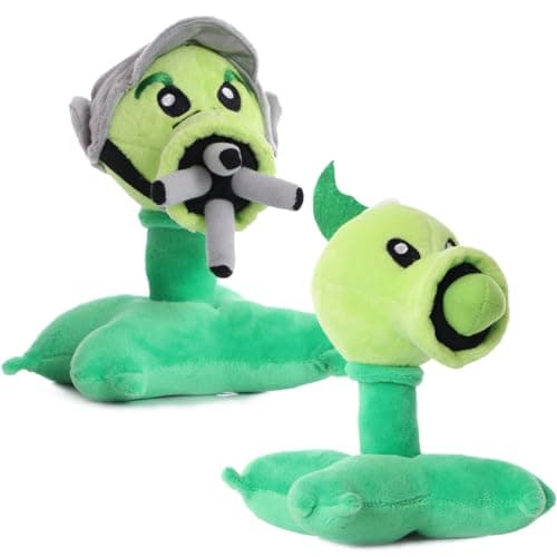Image of LGQHCE Plants Plush Toys, 2PCS Zombie Figure Soft Plush Dolls for Kids Birthday Party Gifts and Home Decorations