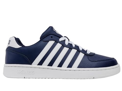 Image of K-Swiss Men's Court Cali Trainers, Indigo/White, 44.5 EU, Indigo White, 10 UK