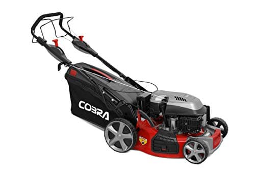 Image of Cobra MX484SPCE 48cm (19in) Petrol Lawnmower with 4 Speed Drive, Electric push button start system