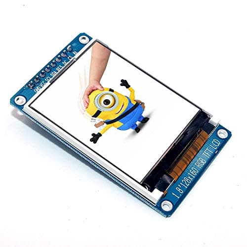 Image of DollaTek 1.8 inch Full Color 128x160 SPI Full Color TFT LCD Display Module ST7735S 3.3V Replace OLED Power Supply for Arduino DIY KIT