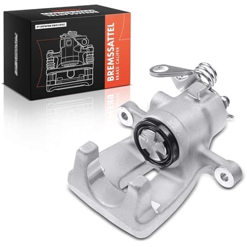 Image of Frankberg Brake Caliper Disc Brake Rear Right Cast Aluminium Compatible with 500 312 500/595/695 312 169 Punto 188 312 319 Musa 350 Ypsilon 843 Replace# 77365749