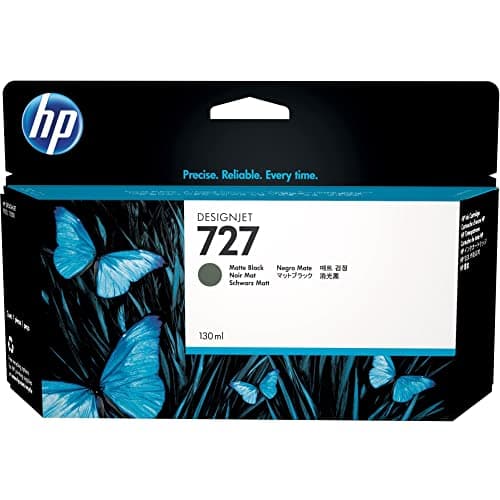 Image of HP 727 B3P22A Matte Black 130-ml Genuine DesignJet Ink Cartridge with original Ink DesignJet T2500, T1500 & T900 Series Large Format Plotter Printers 727 DesignJet Printhead